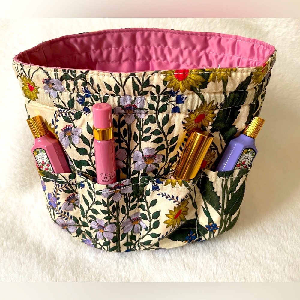 GUCCI FLORA POUCH w/DRAWSTRING NWTππ - Picture 7 of 7